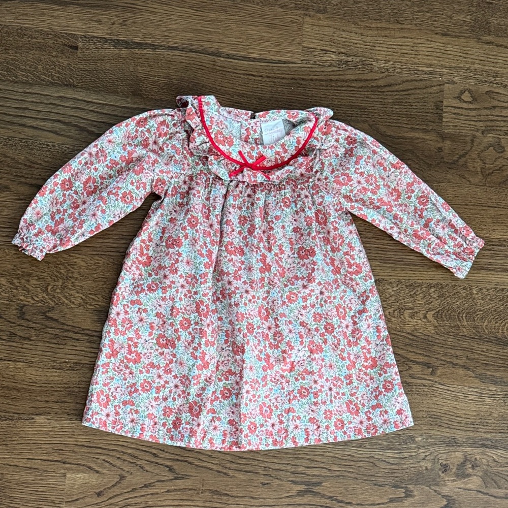 Stitchy Fish Blue Blossums Dress